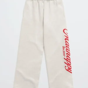 Embroidered Signature Madhappy Straight Sweatpants