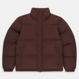 Madhappy Cozy Puffer Brown Jacket